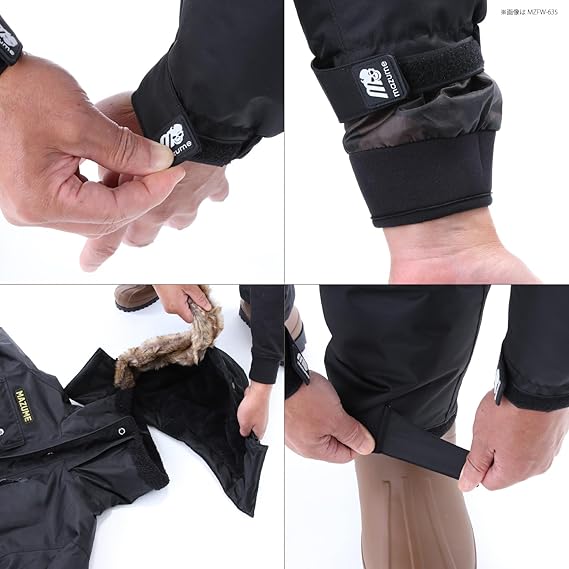 Mazume CORE ALL WEATHER SUIT Fishing Wear, Black, Large : Amazon